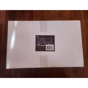 3-D Metal Tombstone -5 Designs-(Large 17" w Stakes)-Durable, Weather Rust‎